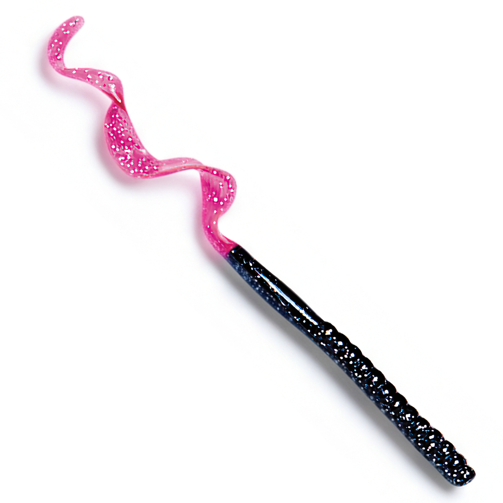 The Culprit Original Worm in Black Firetail color on a white background