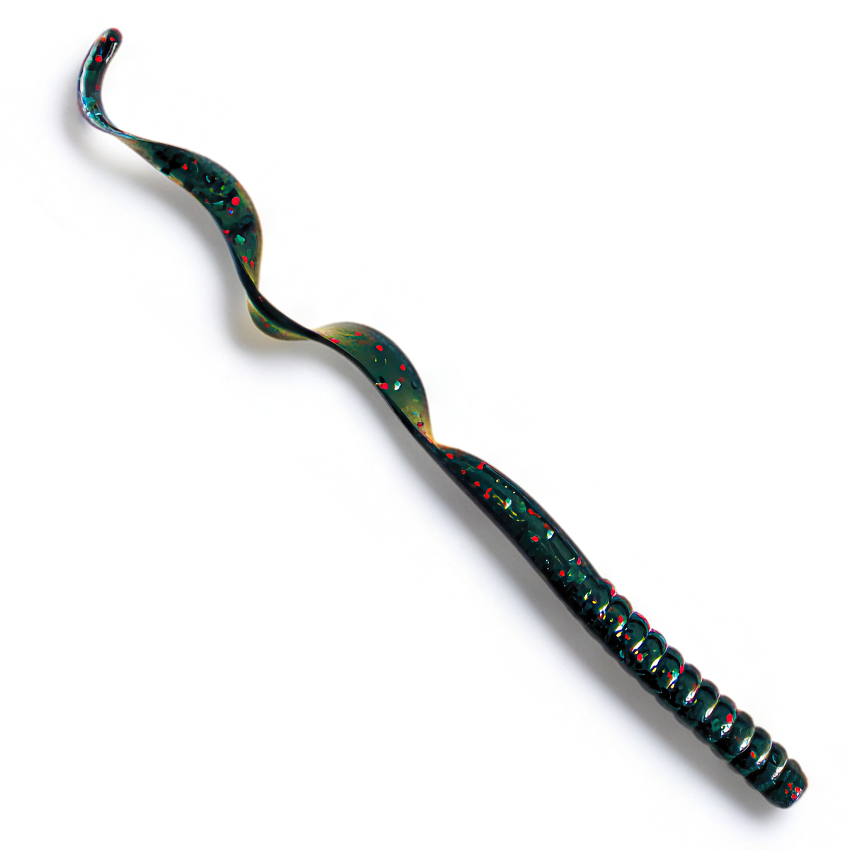 The Culprit Original Worm in Black Emerald color on a white background