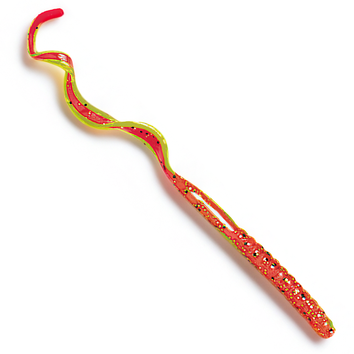 The Culprit Original Worm in Tomato color on a white background