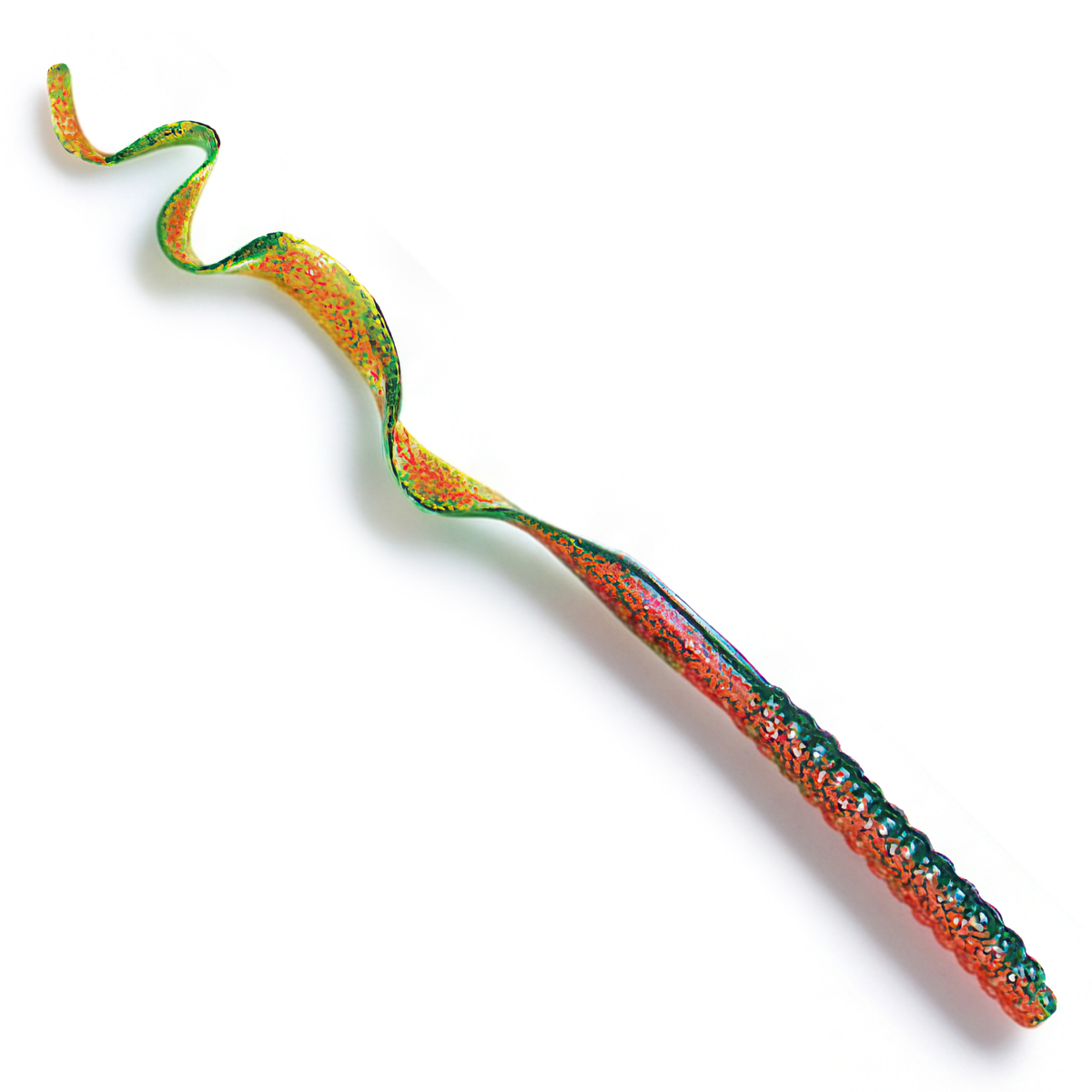 The Culprit Original Worm in Chili Pepper color on a white background