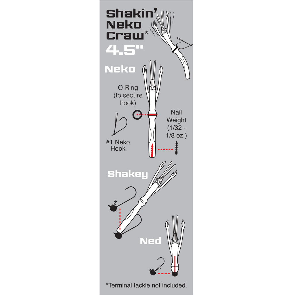 Rigging Options Shakin Neko Craw