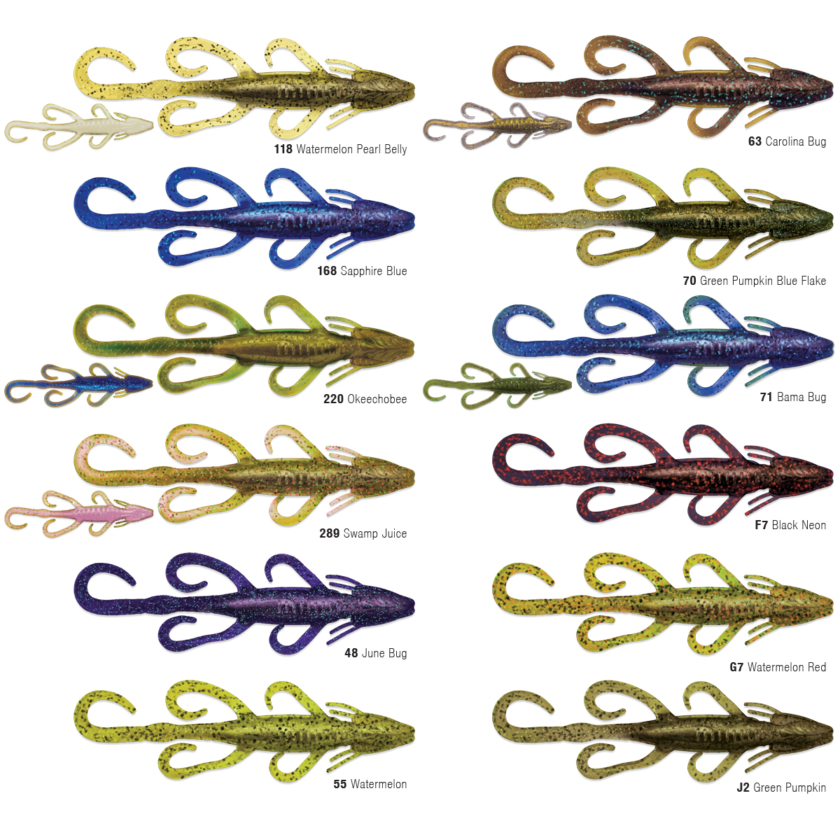 Water Dragon Culprit Lures