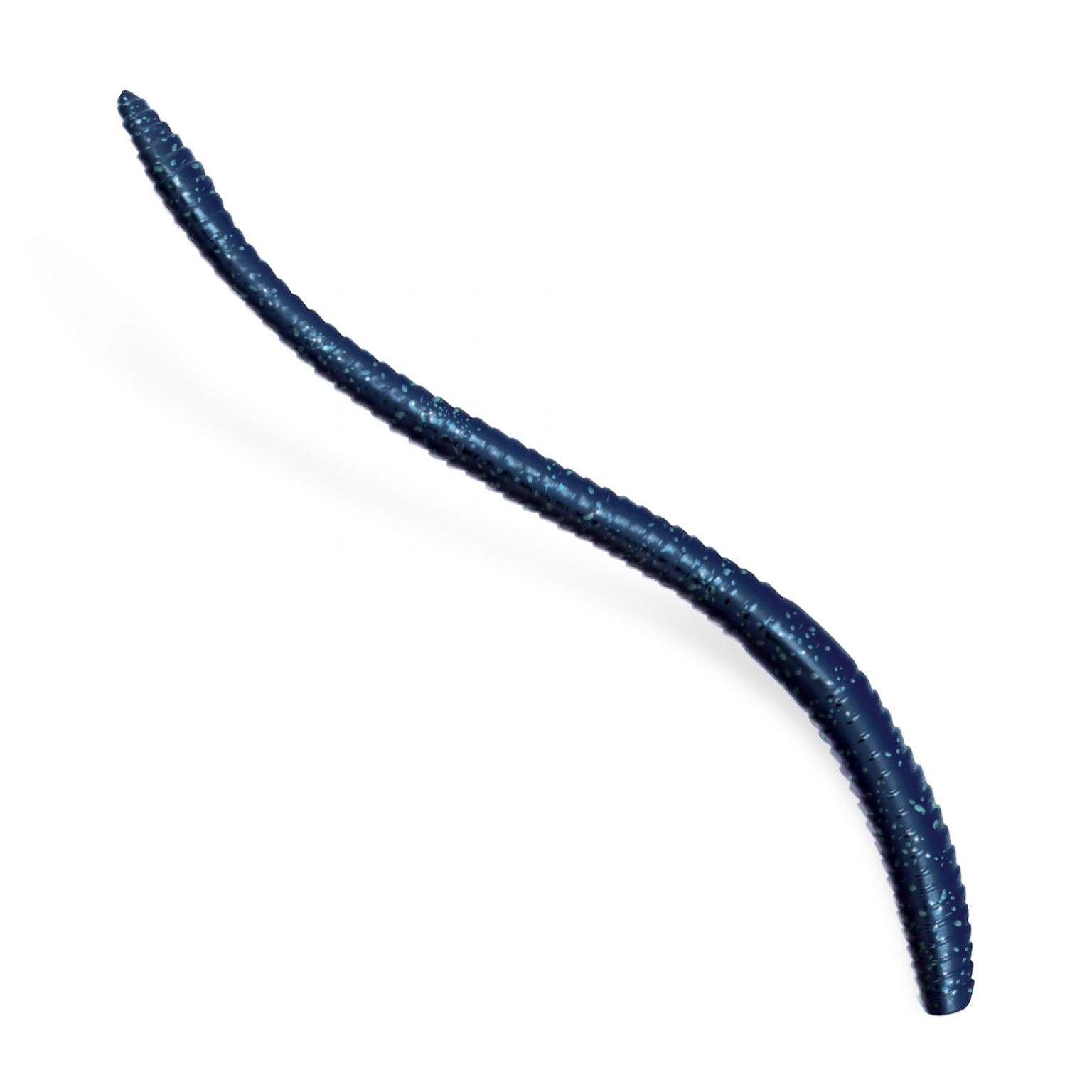 25-Pack 6" Finesse Worms - JUNEBUG Color, Salt & Scent, Bulk Bass Fishing Lures