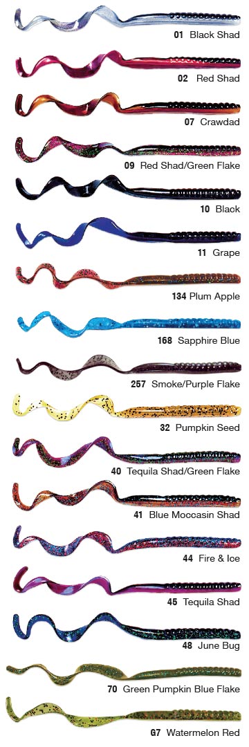 8 inch culprit original worm colors